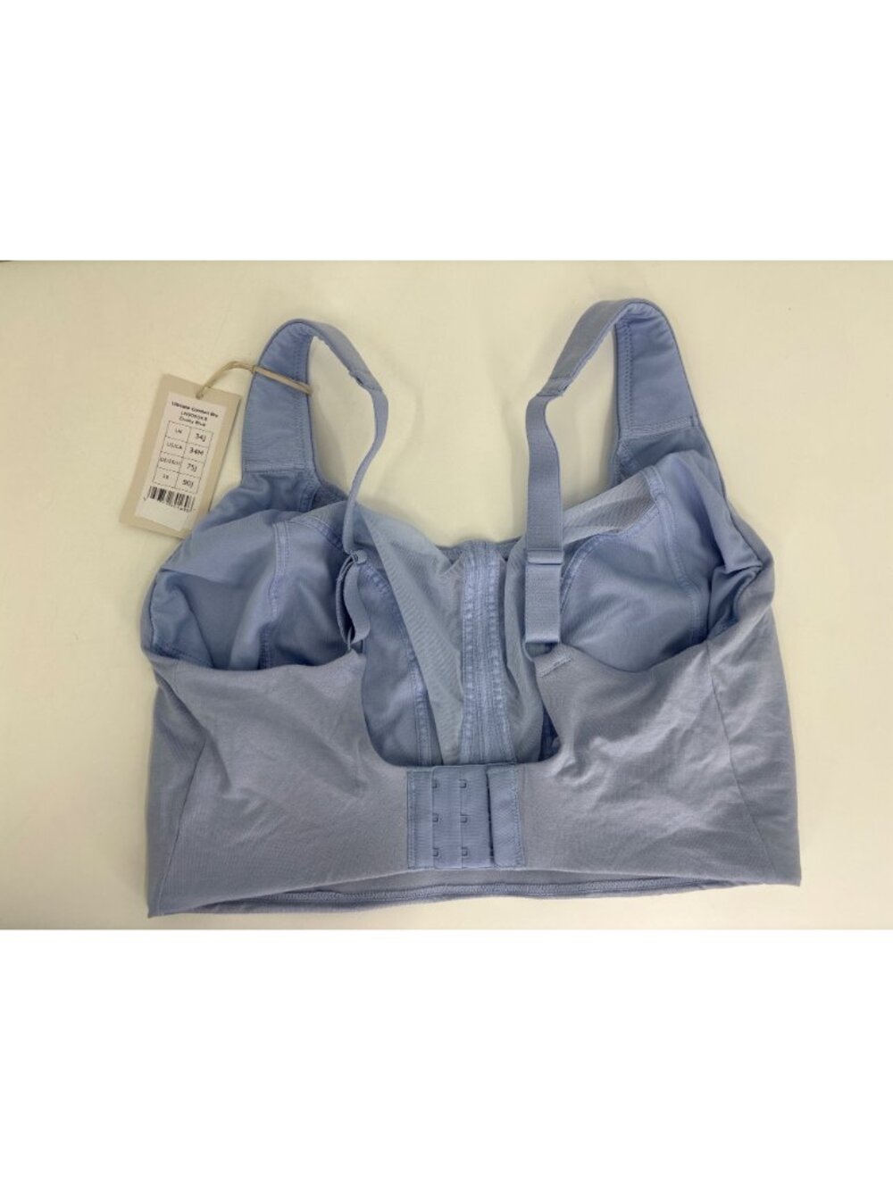 Bravissimo Ultimate Comfort Bra Wirefree Dusky Blue Size 34M NEW - Picture 4 of 6